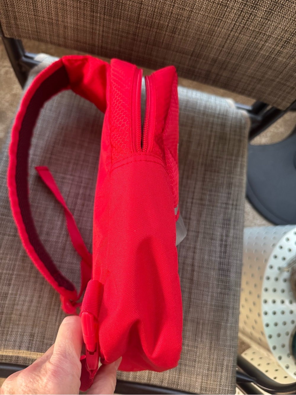 Reebok Sling Mini Backpack Red & White - Picture 9 of 16